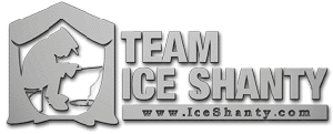 Ice fishing logo